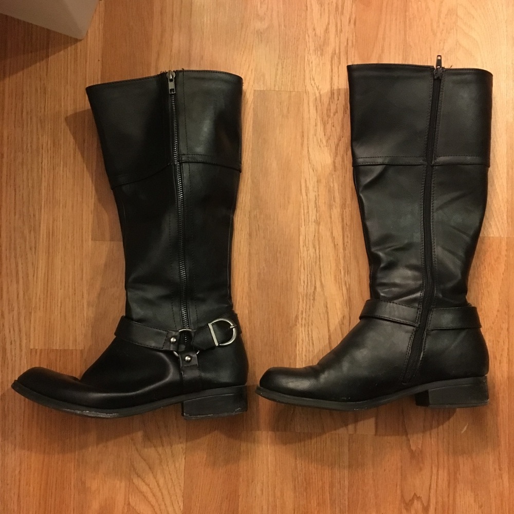 Unknown Brand Black Boots Size 9